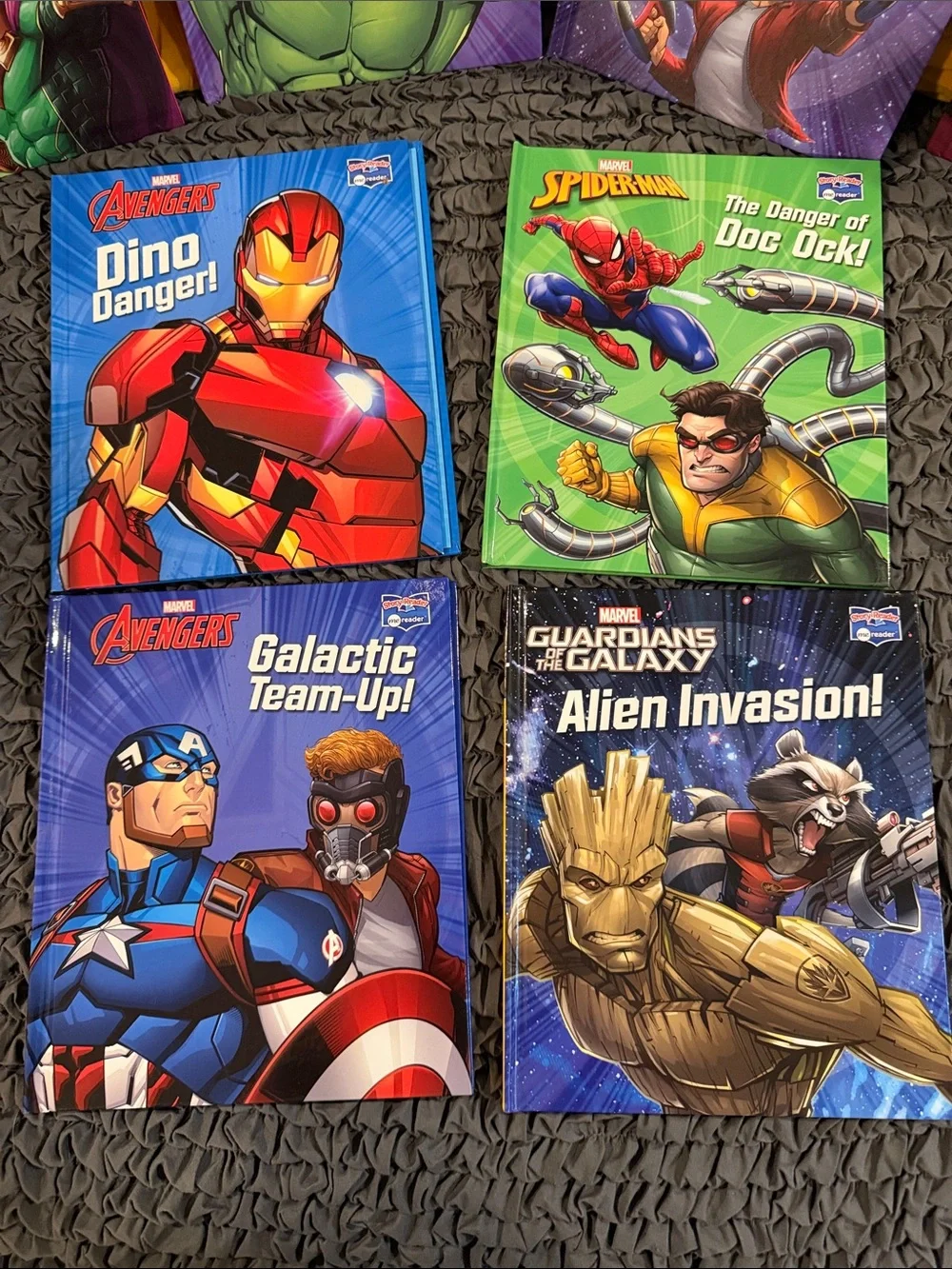 Me Reader- Marvel Kids Learning Books With Red Interactive Read Along Tablet